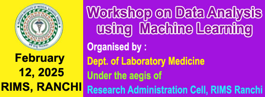 Workshop on Data Analysis Using Machine Learning