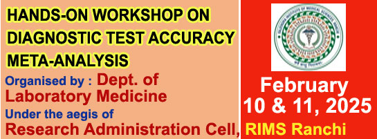 HANDS-ON Workshop on Diagnostic Test Accuracy Meta-Analysis, February 10-11,2025 