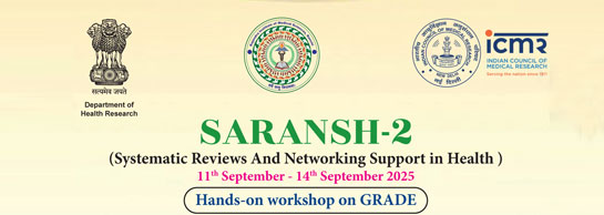 Hands on Workshop on GRADE (dated : 11th  September to 14th September)