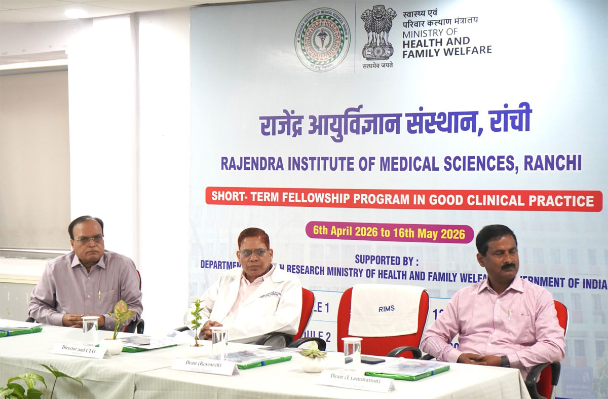   Topic : Inauguration program of the Good Clinical Practice (GCP) dated: 07.04.2026, Module 1 : 06.04.2026 to 18.04.2026, Module 2:  04.05.2026 to 16.05.2026  