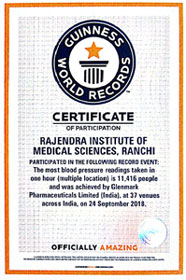 Certificate of Participation - Guinness World Records