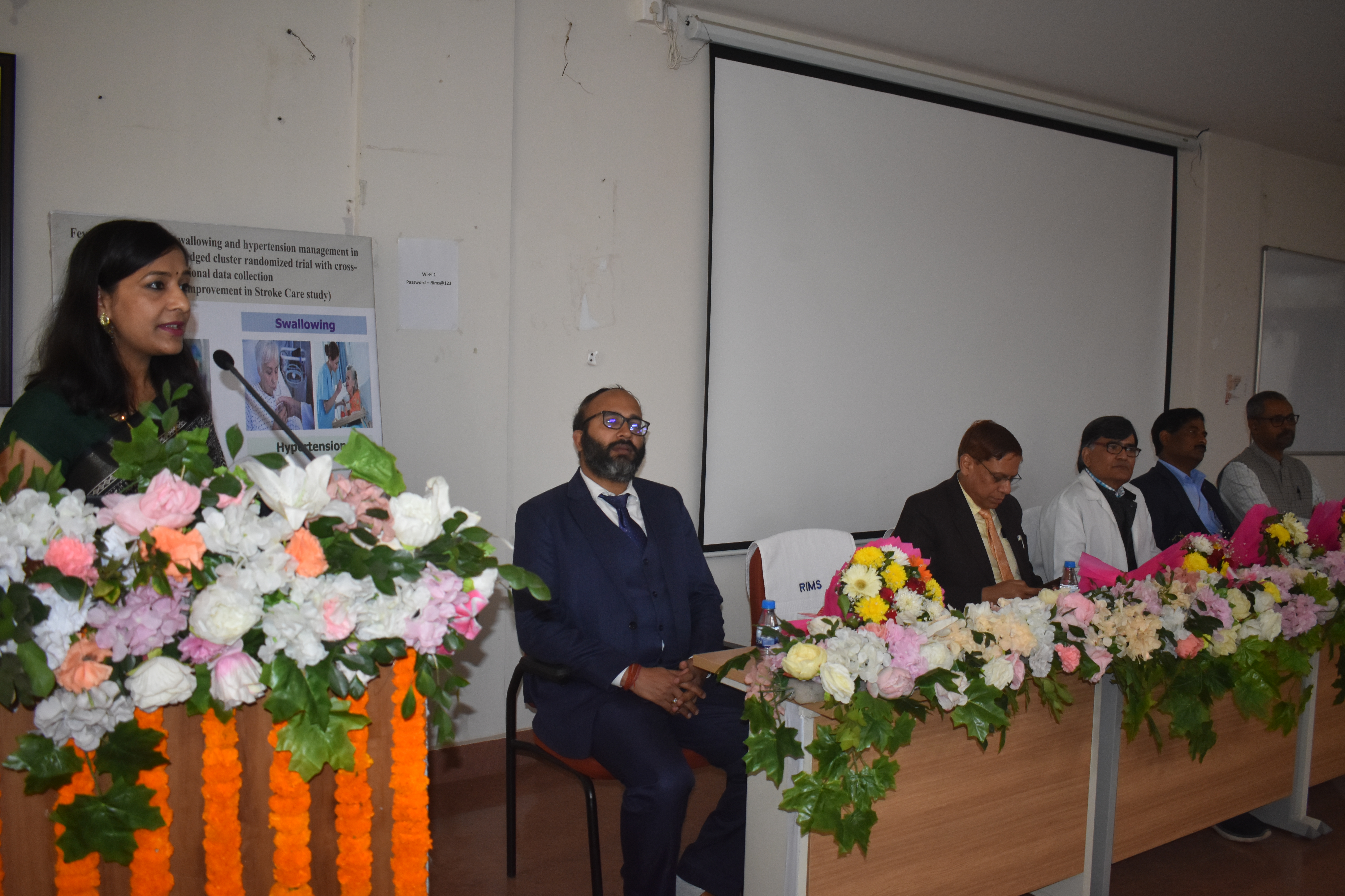 (Frist Intervention) Inauguration Ceremony of Fever, hyperglycemia, swallowing and hypertension management in acute stroke: Stepped wedged cluster randomized  trail with cross-sectional data collection( Indian Quality Improvement in Stroke Care Study) funded by Indian Council of Medical Research (ICMR), New Delhi. Dated : 7th March 2024