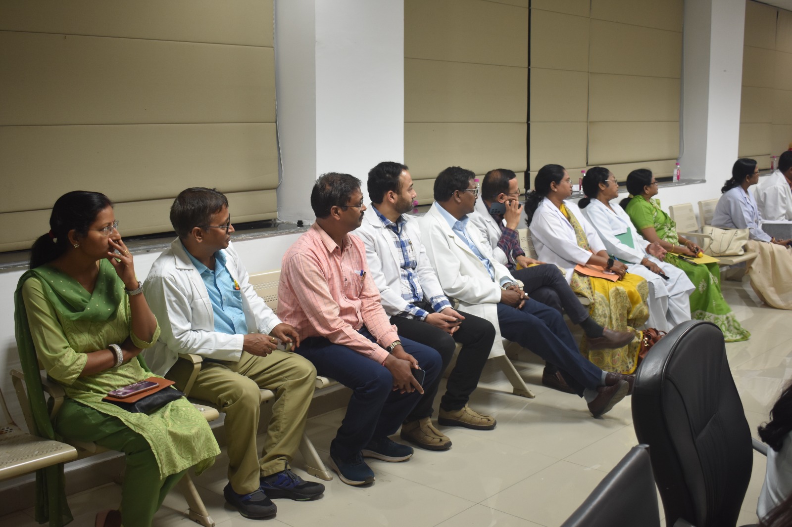 Topic : Interaction of Shri L. Khiangte , Chief secretary (Government of Jharkhand) and Shri Ajoy Kumar Singh (Principal Secretary, Ministry of Health, Medical Education and Family Welcome, Government of Jharkhand) with RIMS Administration and All Head of Department,RIMS