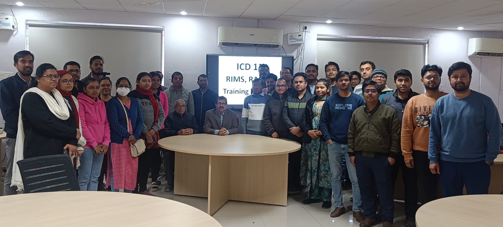 Topic : WHO training on international classification of diseases (ICD-11) for officials from Central Bureau of Health Intelligence, DGHS, MoHFW, Government of India Confirmation Dated : 14/12/2023 and 15/12/2023