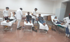 Topic :  Blood Donation Camp organised by Blood Bank, RIMS on 11th June 2024
