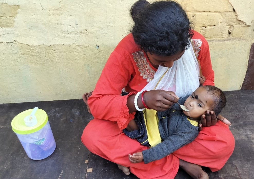 Community based management of children with Acute Malnutrition